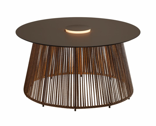 Bover Coffeetable Leuchte Nit/80/R Braun